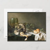 Nog steeds het leven van Willem Claeszoon Heda Briefkaart (Voorkant / Achterkant)