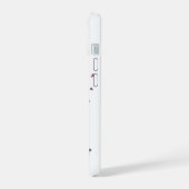 NOG STEEDS HIER | Bloeiende Bloemenskelet iPhone 15 Case (Linkerkant)