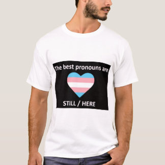 Nog steeds/Hier T-shirt