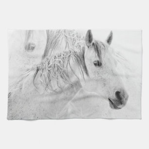 Nog steeds Horse Kitchen Towel Theedoek