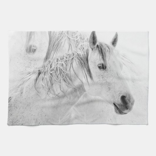 Nog steeds Horse Kitchen Towel Theedoek (Horizontaal)