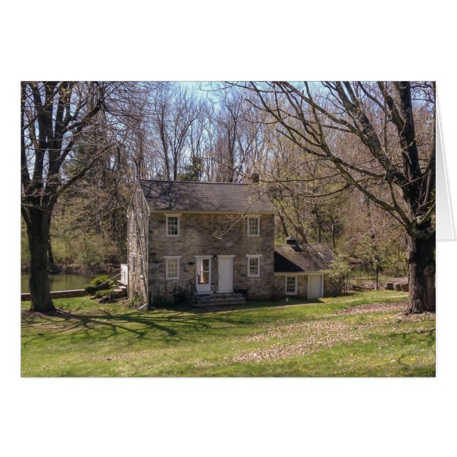 Nog steeds huis gevuld met zonlicht (Voorkant Horizontaal)