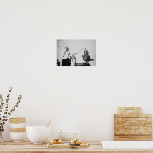 Nog steeds in beslag genomen Moonshine - Verbod op Poster (Keuken)