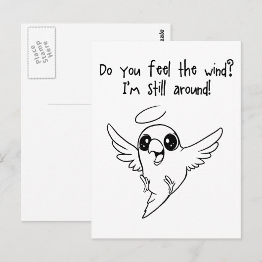 Nog steeds in de buurt briefkaart (Voorkant / Achterkant)