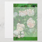 Nog steeds in het leven: Roze rozen van Vincent va Briefpapier (Voorkant / Achterkant)