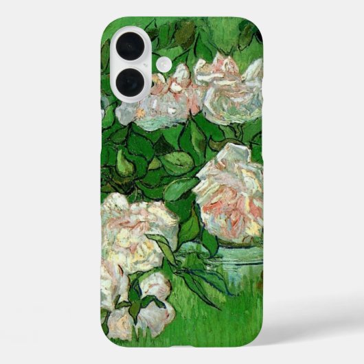 Nog steeds in het leven: Roze rozen van Vincent va Case-Mate iPhone Case (Achterkant)