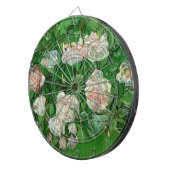 Nog steeds in het leven: Roze rozen van Vincent va Dartbord (Voorkant Rechts)