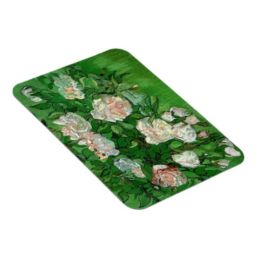 Nog steeds in het leven: Roze rozen van Vincent va Magneet (Rechterzijde)