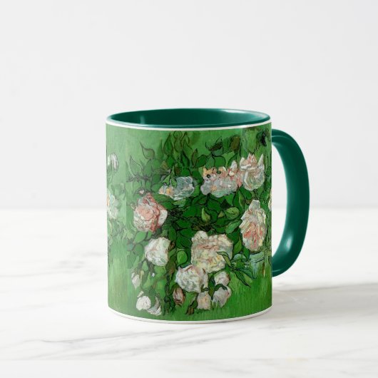 Nog steeds in het leven: Roze rozen van Vincent va Mok (Voorkant rechts)