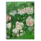Nog steeds in het leven: Roze rozen van Vincent va Notitieboek (Voorkant)