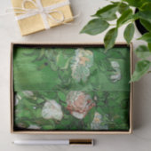 Nog steeds in het leven: Roze rozen van Vincent va Tissuepapier (Geschenk)