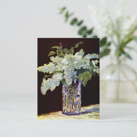 Nog steeds in leven door Edouard Manet Briefkaart (Staand voorkant)