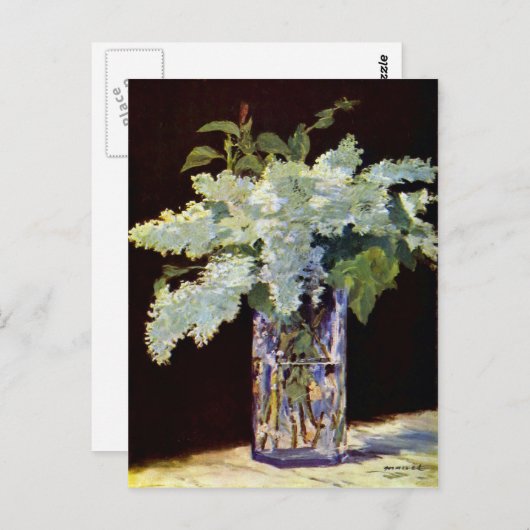 Nog steeds in leven door Edouard Manet Briefkaart (Voorkant / Achterkant)