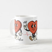 Nog steeds in leven, Mok (Voorkant links)