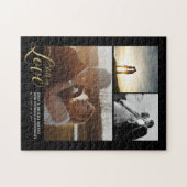 Nog steeds in Liefde | Paar Jubileum Foto Collage  Legpuzzel (Horizontaal)