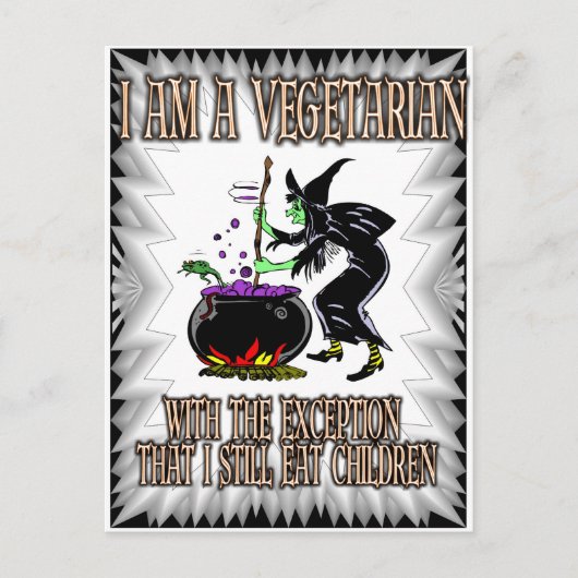 nog steeds kinderen eten briefkaart (Voorkant)