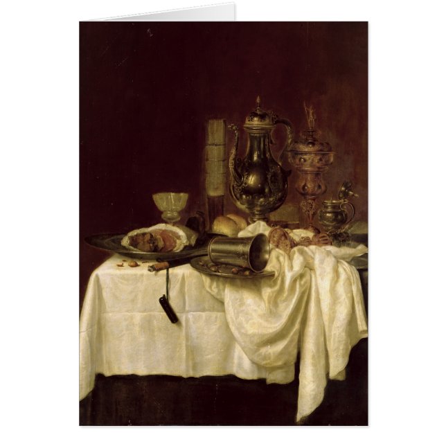 Nog steeds leven, 1638 (Voorkant)