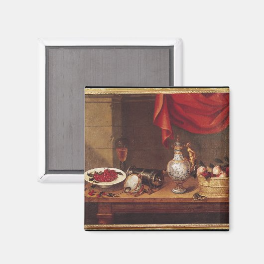 Nog steeds leven, 1653 magneet (Voorkant / Achterkant)