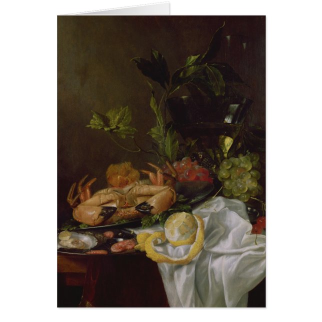 Nog steeds leven, 17e eeuw (Voorkant)