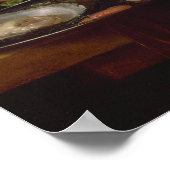 Nog steeds leven, 17e eeuw poster (Hoek)