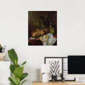 Nog steeds leven, 17e eeuw poster (Thuiskantoor)