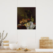 Nog steeds leven, 17e eeuw poster (Keuken)