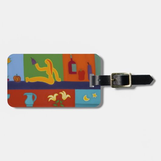 Nog steeds leven 2008 bagagelabel (Voorkant horizontaal)