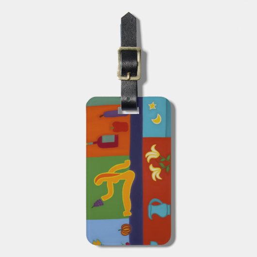 Nog steeds leven 2008 bagagelabel (Voorkant verticaal)