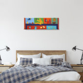 Nog steeds leven 2008 canvas afdruk (Insitu (Slaapkamer))