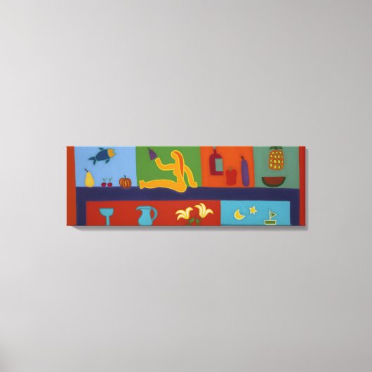 Nog steeds leven 2008 canvas afdruk (Voorkant)