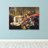 Nog steeds leven 2 canvas afdruk (Insitu (Houten vloer))