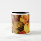 Nog steeds leven 2 tweekleurige koffiemok (Center)