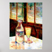 Nog steeds leven Absinthe Van Gogh Fine Art Poster (Voorkant)