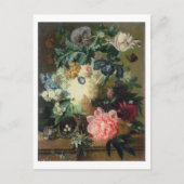 Nog steeds leven bloemen 2 briefkaart (Voorkant)