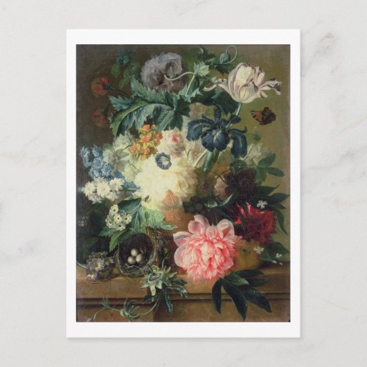 Nog steeds leven bloemen 2 briefkaart (Voorkant)