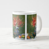 Nog steeds leven bloemen en fruit van Pierre Renoi Grote Koffiekop (Voorkant rechts)