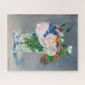 Nog steeds leven, bloemen in een Crystal Vase door Legpuzzel (Horizontaal)