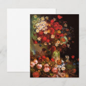 Nog steeds leven bloemen in een Vase door Vincent  (Voorkant / Achterkant)