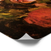 Nog steeds leven bloemen in een Vase door Vincent  Poster (Hoek)