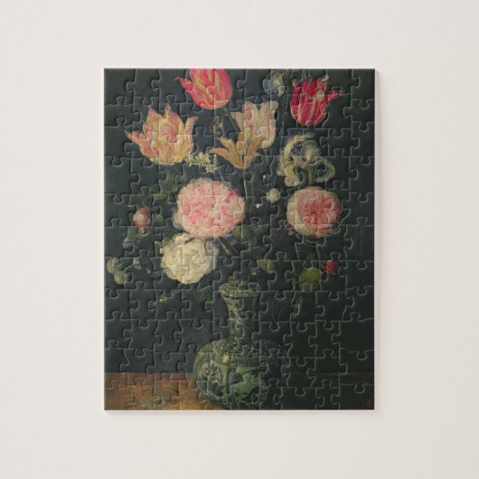 Nog steeds leven bloemen legpuzzel (Verticaal)