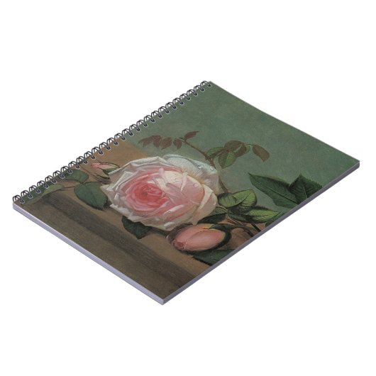 Nog steeds leven bloemen op de rand van Otto Ottes Notitieboek (Linkerzijde)