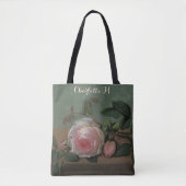 Nog steeds leven bloemen op de rand van Otto Ottes Tote Bag (Voorkant)