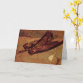 Nog steeds leven-bloesters en knoflook van Vincent Kaart (Gele Bloem)