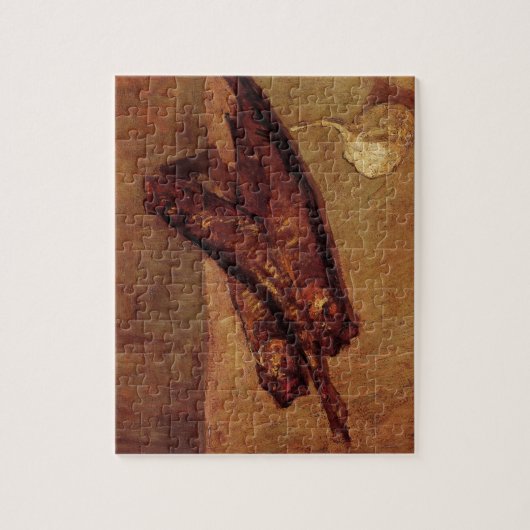 Nog steeds leven-bloesters en knoflook van Vincent Legpuzzel (Verticaal)