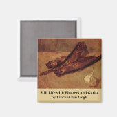 Nog steeds leven-bloesters en knoflook van Vincent Magneet (Voorkant / Achterkant)