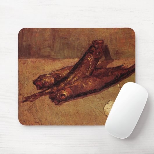 Nog steeds leven-bloesters en knoflook van Vincent Muismat (Met muis)