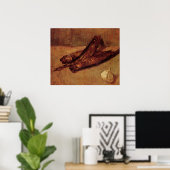 Nog steeds leven-bloesters en knoflook van Vincent Poster (Thuiskantoor)