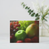 Nog steeds leven briefkaart (Staand voorkant)