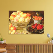 Nog steeds leven canvas afdruk (Insitu (Woonkamer))