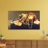 Nog steeds leven canvas afdruk (Insitu (Woonkamer))